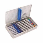 Luxation Set (blau titanbeschichtet)