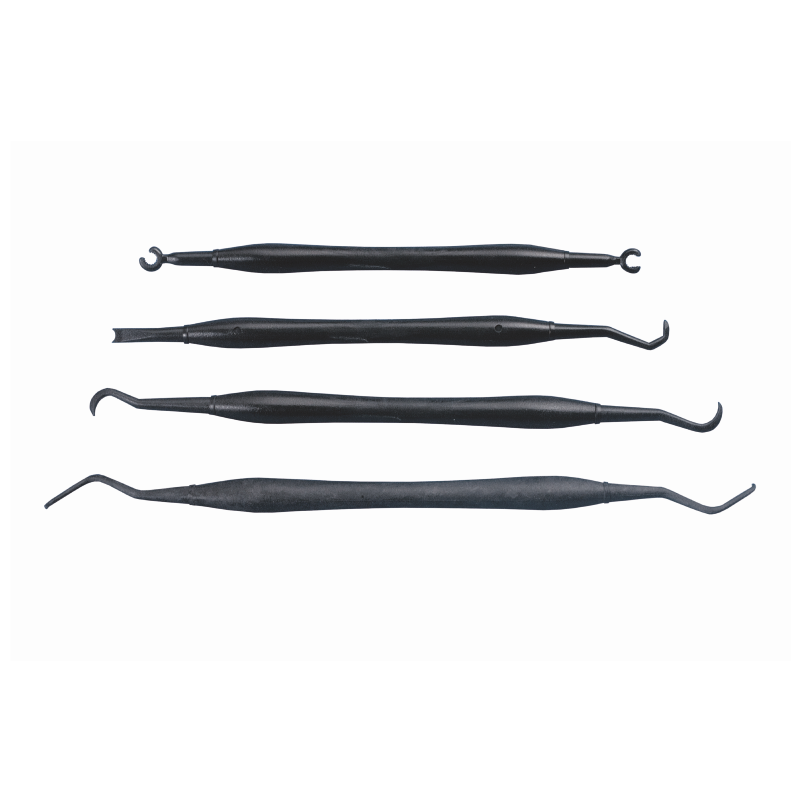 Implant Instrument Black - Reinigungsinstrumente für Implantate Implantat-Reinigungsinstrumente Schwarz